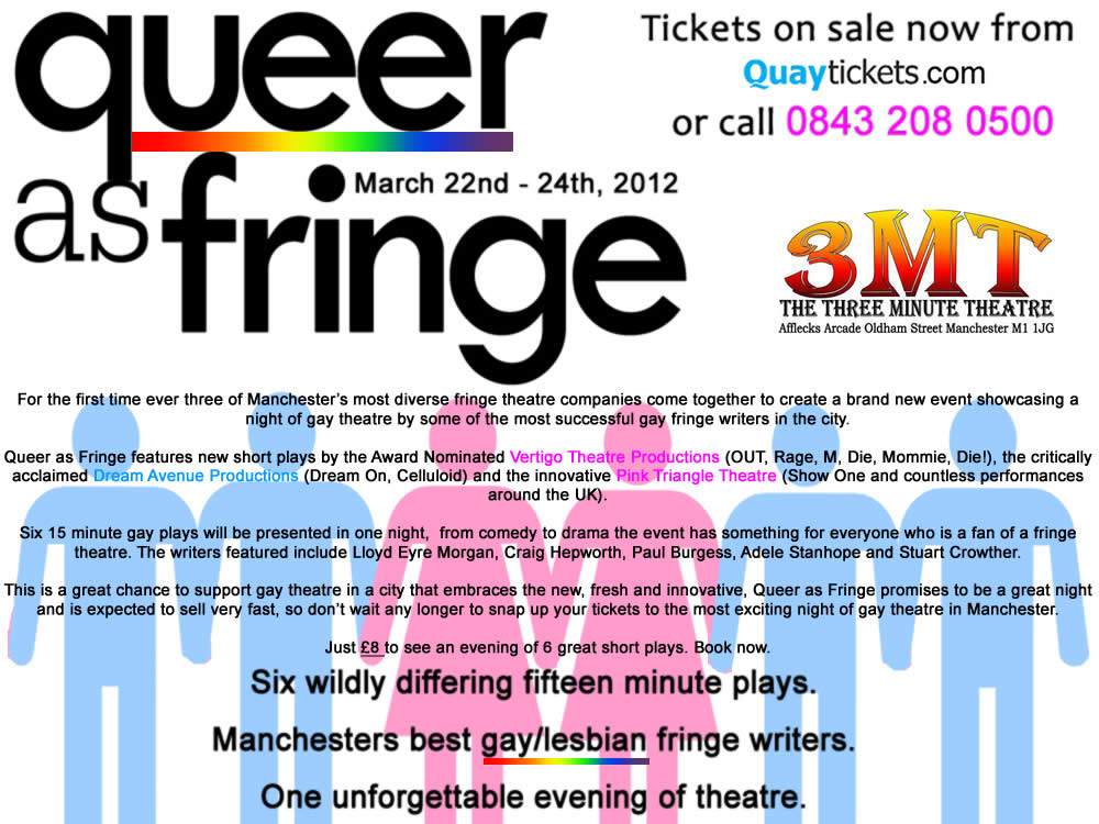 Queer As Fringe - 2012